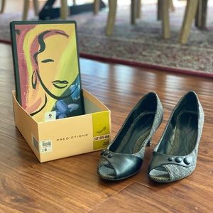 Payless Predictions Navy Blue Heels